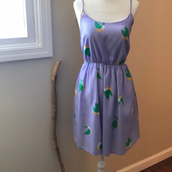 Bird design summer dress 👗 - Picture 2 of 7